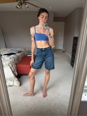 BDG Blue Denim shorts